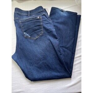 Silver Jeans Co Womens 18x33 Long Blue Elyse Slim Boot Hi Rise Medium Wash Denim